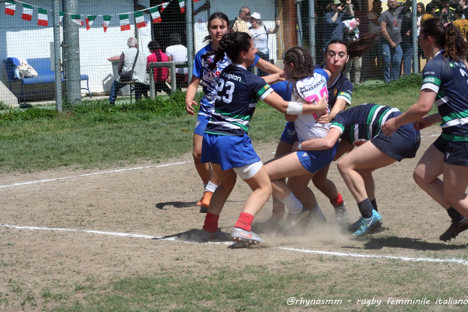 Azione di gioco durante il 1° Torneo 25 Aprile a Volvera