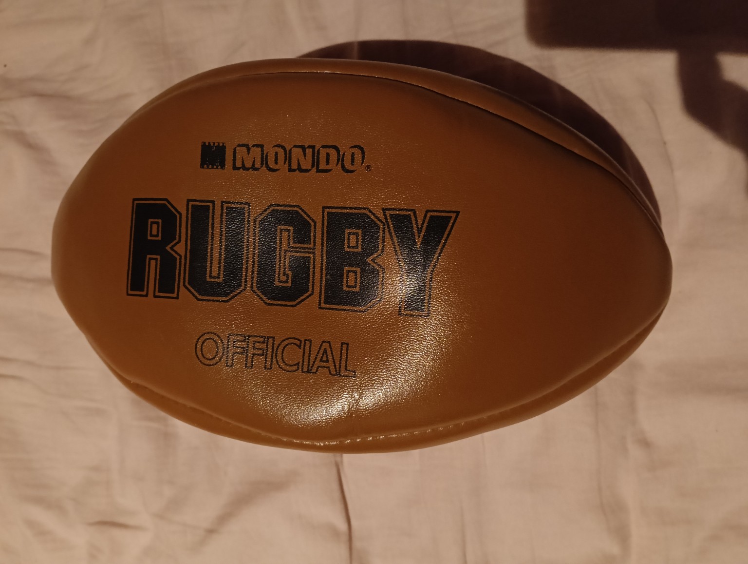 Il pallone originale con la grafica Mondo Rugby Official